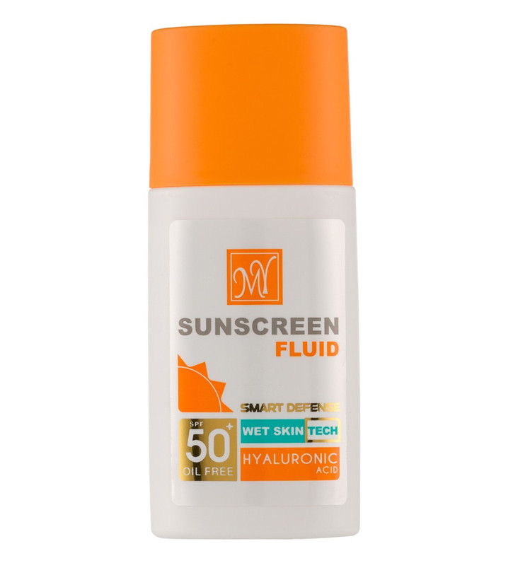 ضد آفتاب فلوئید مای مدل هیالورونیک اسید SPF50 حجم 50 میلی لیتر